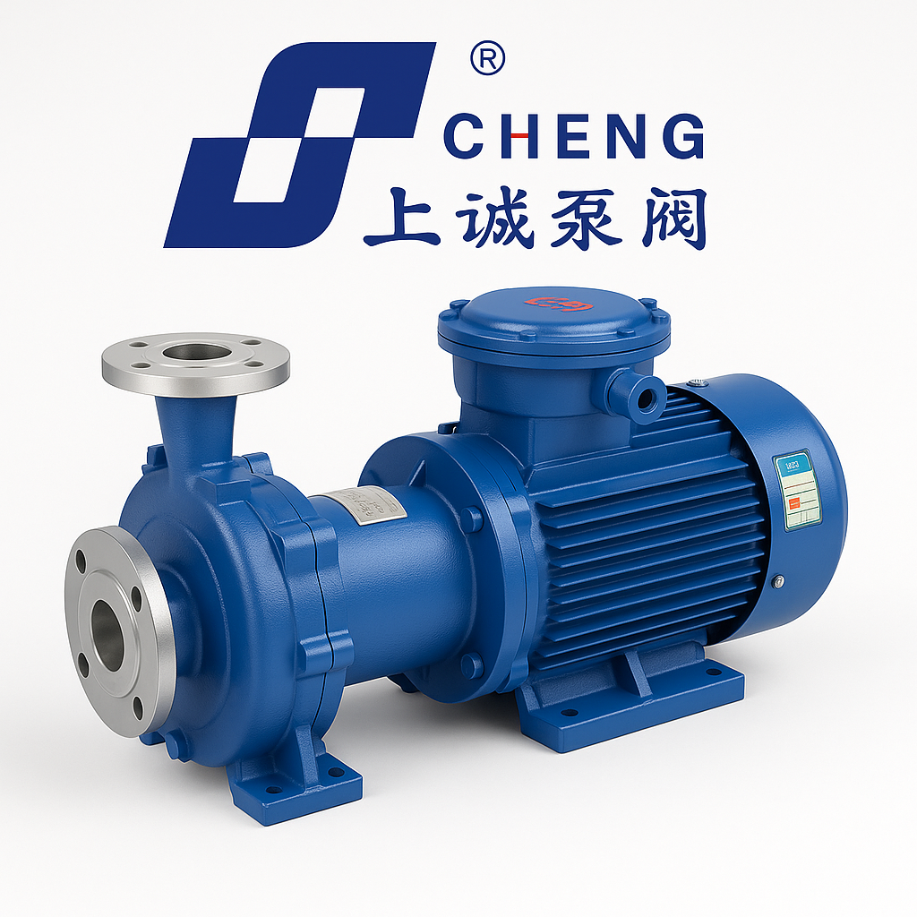 CQ磁力驱动泵在化工酸碱输送中的应用 | 上诚泵阀