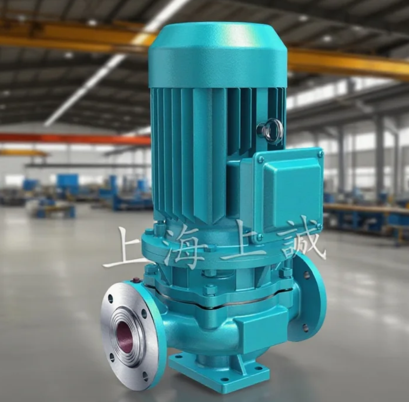 ISG立式管道离心泵在工厂冷却循环中的应用——上诚泵阀