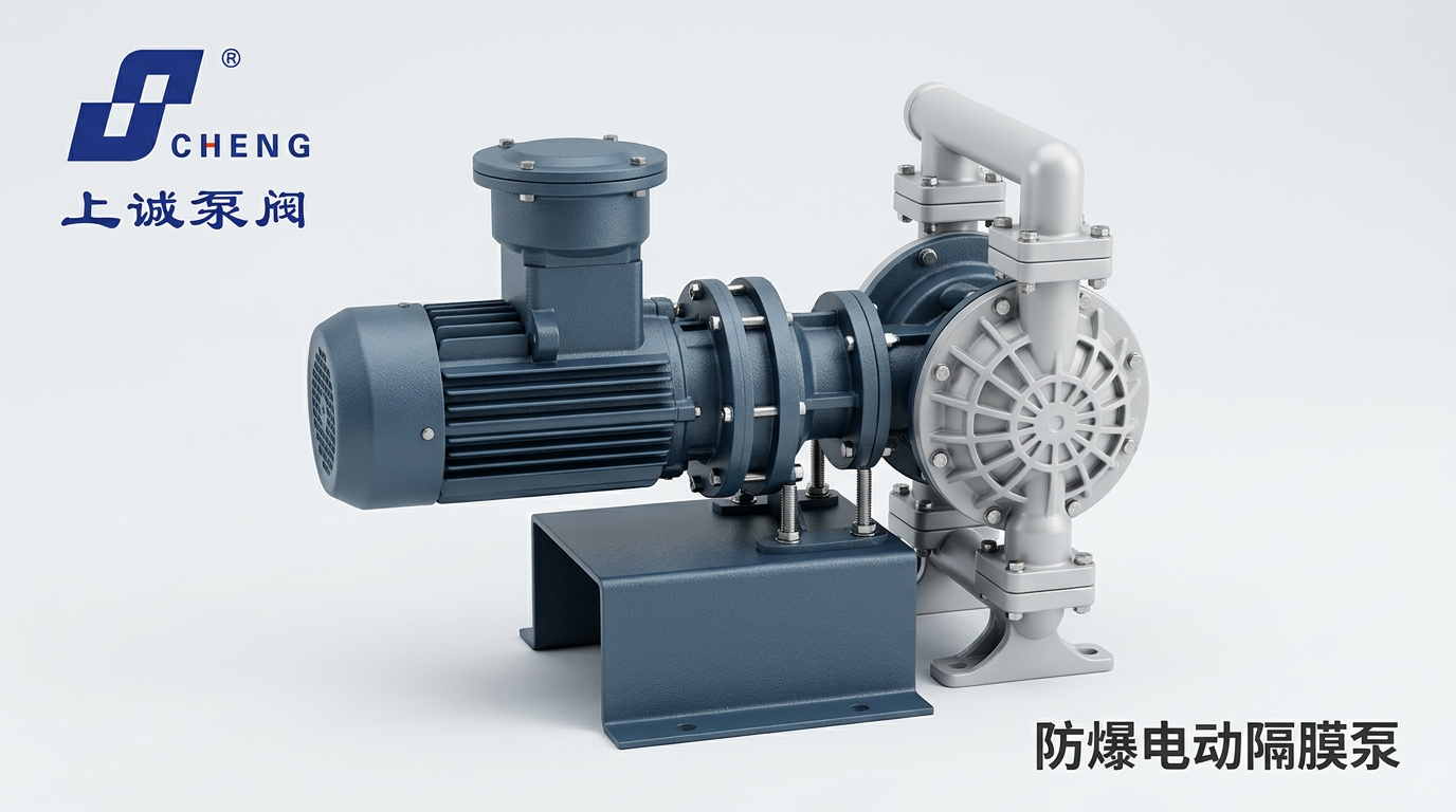防爆电动隔膜泵的结构特点、防爆原理与行业选型指南