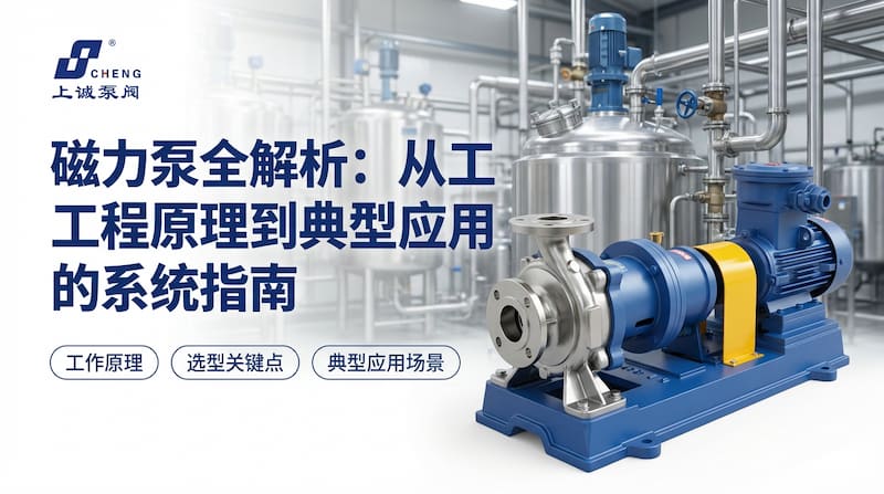 磁力泵全解析：从工程原理到典型应用的系统指南