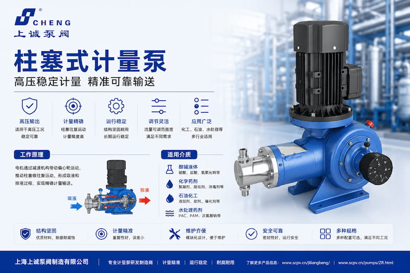 柱塞式计量泵适合哪些工况？高压计量输送特点与选型说明